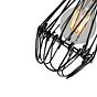 Denman Industrial Vintage Brass Caged Teardrop Pendant Light - Soho Lighting