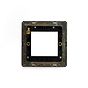 Soho Lighting Bronze 2 x25mm EM-Euro Module Faceplate