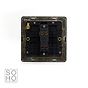 Soho Lighting Black Nickel 1 Gang Intermediate Switch Black Ins 10A Screwless