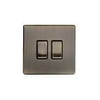 Antique Brass 2 Way Switch