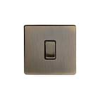 Antique Brass 1 Gang Intermediate Switch