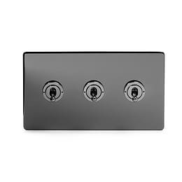 Black Nickel Bulkhead Toggle Light