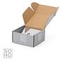 Soho Lighting Polished Chrome TV Coaxial Aerial Socket White Ins Screwless