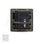 Soho Lighting Black Nickel 1 Gang 13A SP Socket with USB-A 2.1A