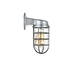 Soho Lighting Broadwick Aluminium Finish Indoor Nautical Bulkhead Wall Light