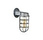 Black Brushed White Nautical Sconce Bulkhead Wall Light