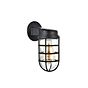 Soho Lighting Broadwick Coffee Black Finish Indoor Nautical Bulkhead Wall Light