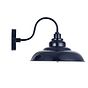 Portland Reclaimed Style Wall Light Squid Ink Blue