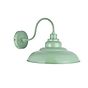 Chalk Mint Green Reclaimed Style Wall Light - Portland - Soho Lighting