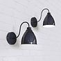 Oxford Vintage Wall Light Squid Ink Navy Blue - Soho Lighting