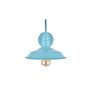 Duck Egg Blue Turquoise Industrial Wall Light - Argyll