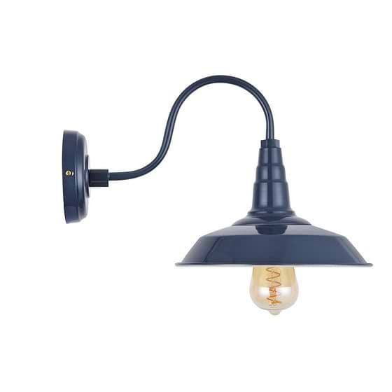 Argyll Industrial Wall Light Leaden Grey