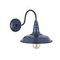 Leaden Grey Slate Industrial Wall Light - Argyll