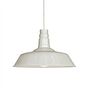 Clay White Cream Industrial Breakfast Bar Pendant Light - Argyll - Soho Lighting