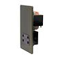 Soho Lighting Bronze Shaver Socket 230/115V Screwless
