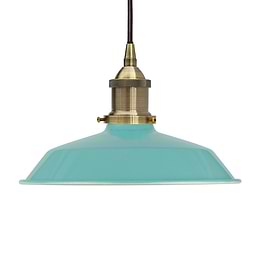 Duck Egg Blue Pendant Light