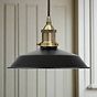 Matt Black Small Trinity Metal Painted Pendant Light