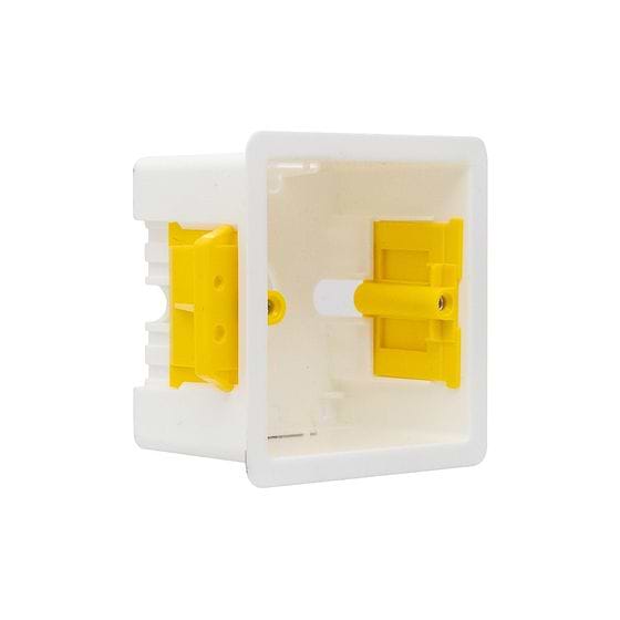 1 Gang 47mm Plastic Dry Lining (Back) Box
