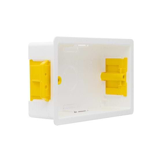 2 Gang 35mm Plastic Dry Lining (Back) Box