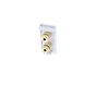 White 2 Speaker Binding Post EM-Euro Module