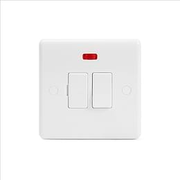 White Plastic Fused Spur