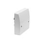 Lieber Silk White 45A flex outlet plate - Curved Edge