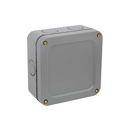 Lieber Grey IP66 Rated Outdoor Junction Box Weatherproof