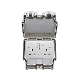 Outdoor RCD Socket