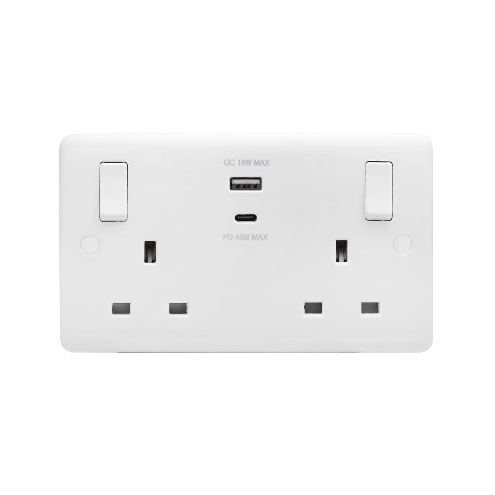 Usb c online plug socket