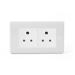 2 Gang 5 Amp Socket