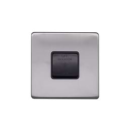 Brushed Chrome Fan Isolator