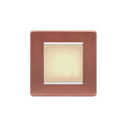 Lieber Brushed Copper LED Stair Light - Warm White 