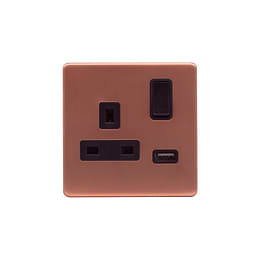 Copper USB Socket