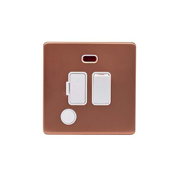 Brushed Copper Flex Outlet