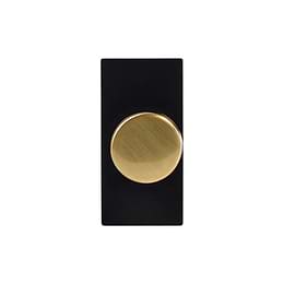 Brushed Brass Dummy Dimmer Switch
