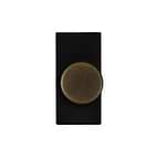 Soho Lighting Old Brass 6A Dummy LT2-Dimmer Switch