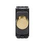 Soho Lighting Brushed Brass CM Grid 1000W Intermediate Dummy Dimmer Module