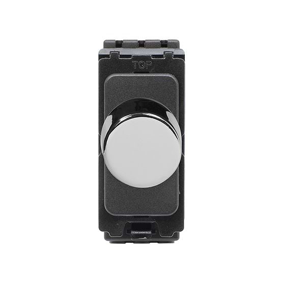Soho Lighting Polished Chrome CM Grid 1000W Intermediate Dummy Dimmer Module