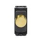 Soho Lighting Brushed Brass CM Grid 1000W Dummy Dimmer Module