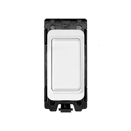 Soho Lighting White Metal 2 Way Off Retractive RM-Grid Switch Module
