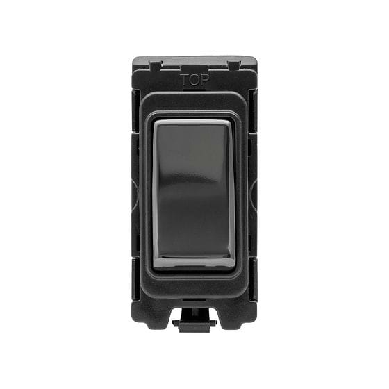 Black Nickel Retractive Grid Switch Module
