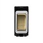 Soho Lighting Brushed Brass 20A Double Pole 'Cooker Hood' RM-Grid Switch Module