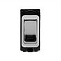 Soho Lighting Polished Chrome 20A Double Pole 'Microwave' RM-Grid Switch Module
