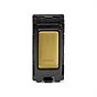Soho Lighting Old Brass 20A Double Pole 'Oven' RM-Grid Switch Module