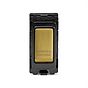 Soho Lighting Old Brass 20A Double Pole 'Washing Machine' RM-Grid Switch Module