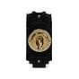 Soho Lighting Brushed Brass 20AX 2 Way LT3-Toggle Switch Module