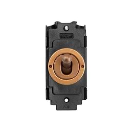 Soho Lighting Antique Copper 20A 2 Way Retractive LT3-Toggle Switch Module