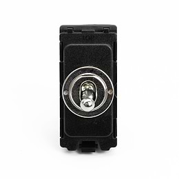 Soho Lighting Polished Chrome 20A 1 Way Retractive CM-Grid Toggle Switch Module