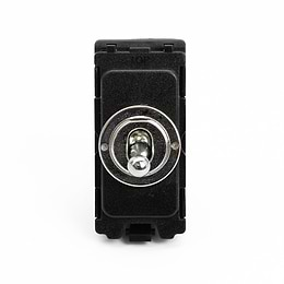 Soho Lighting Polished Chrome 20A 2 Way & Off CM-Grid Toggle Switch Module