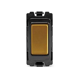 Antique Gold Blank Grid Module
